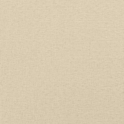 Masážní Polohovací Křeslo Krémové Textil Krémová
