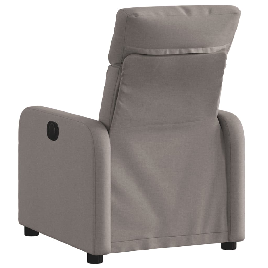 Polohovací Křeslo Textil Taupe