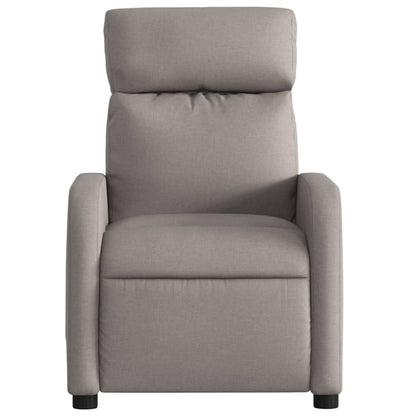 Polohovací Křeslo Textil Taupe