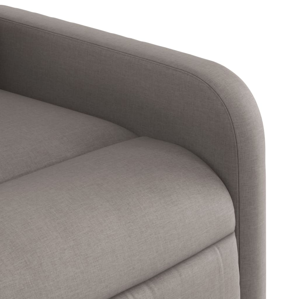 Polohovací Křeslo Textil Taupe