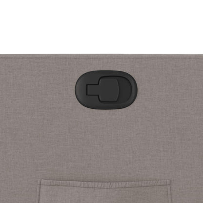 Polohovací Křeslo Textil Taupe