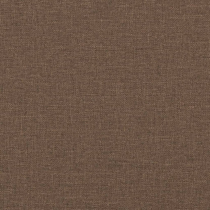 Masážní Polohovací Křeslo Hnědé Textil Hnědá