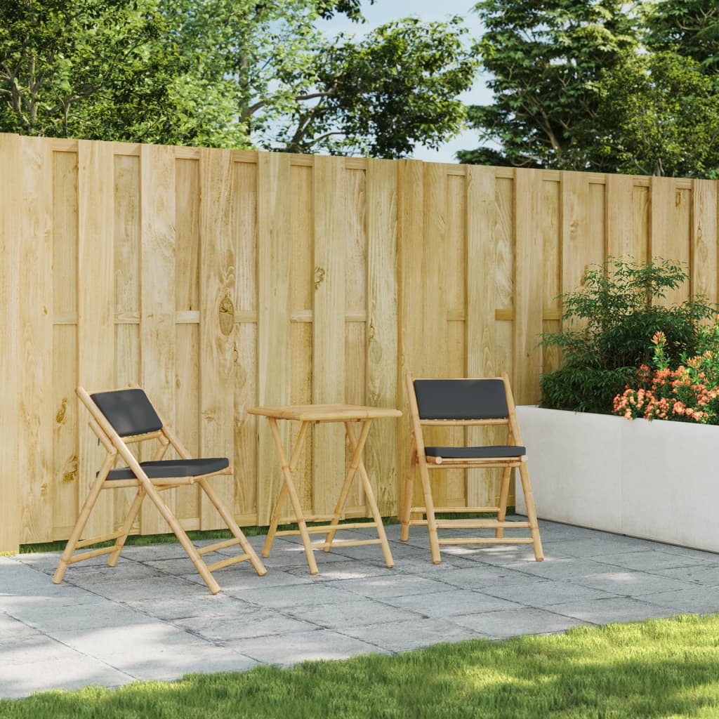 Skládací Zahradní Stůl Bambus