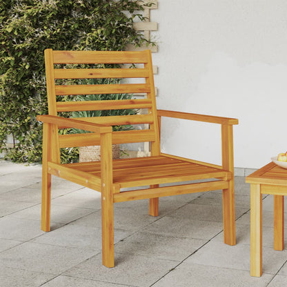 Zahradní Židle 2 Ks 66,5 X 65 X 81 Cm Masivní Akáciové Dřevo