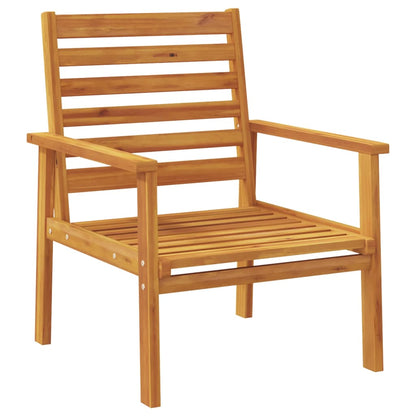 Zahradní Židle 2 Ks 66,5 X 65 X 81 Cm Masivní Akáciové Dřevo