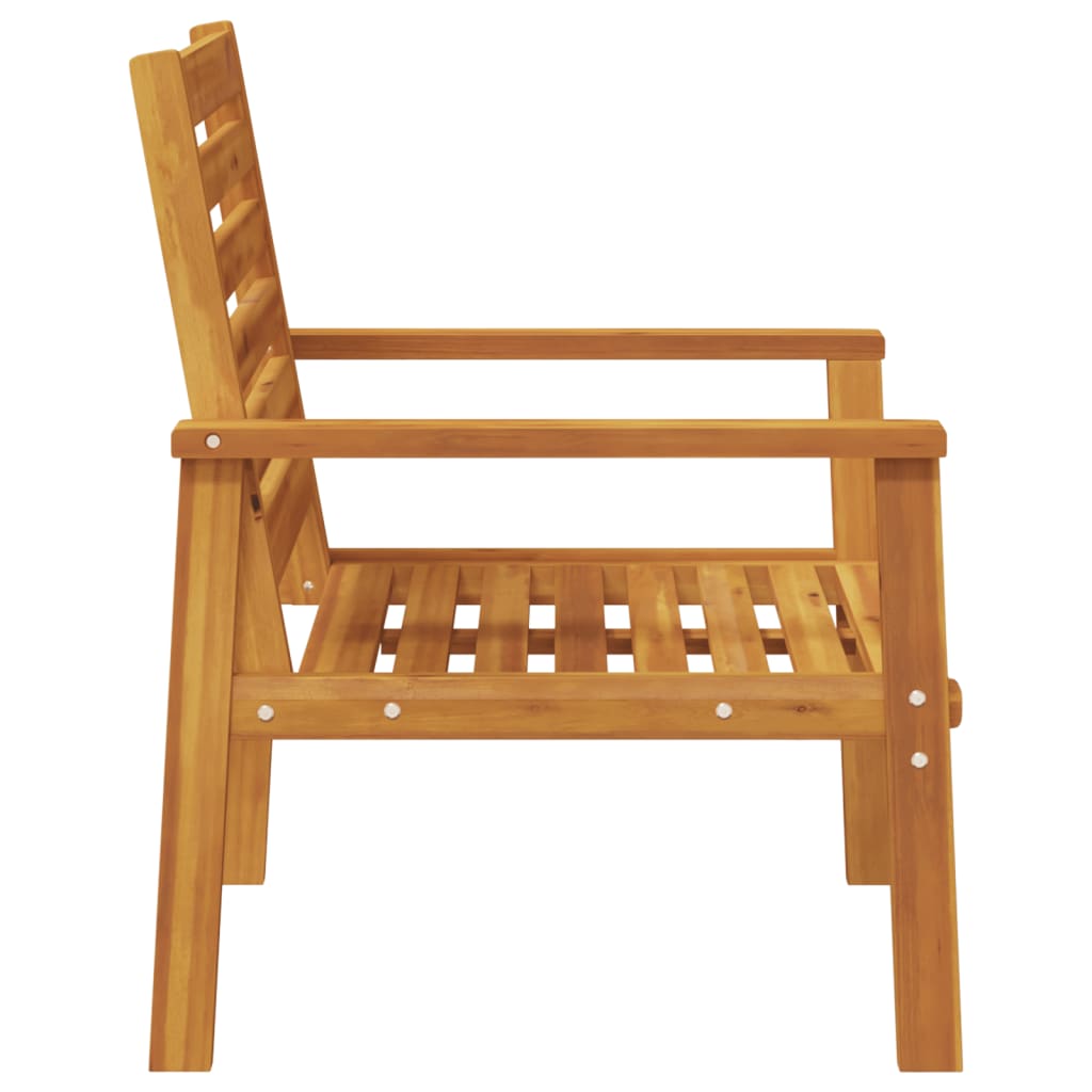 Zahradní Židle 2 Ks 66,5 X 65 X 81 Cm Masivní Akáciové Dřevo