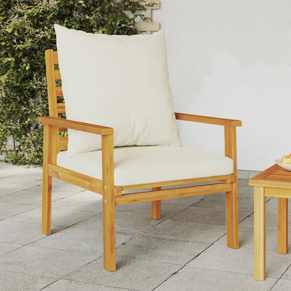 Zahradní Židle 2 Ks 66,5 X 65 X 81 Cm Masivní Akáciové Dřevo