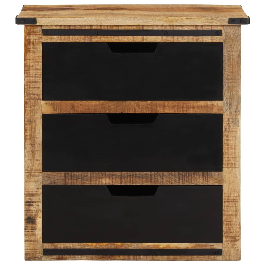 Příborník Se 3 Zásuvkami 55 X 35 X 60 Cm Masivní Mangovník