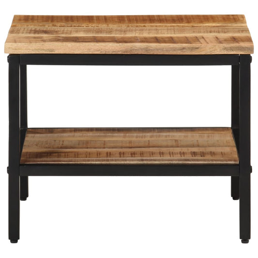 Konferenční Stolek Masivní Hrubé Mangovníkové Dřevo