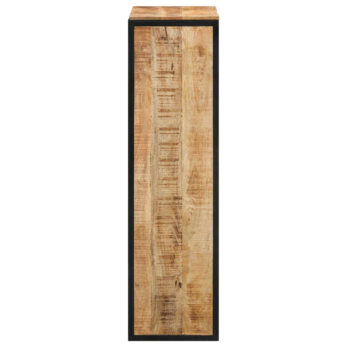 Skříň Na Obuv 50 X 30 X 110 Cm Masivní Mangové Dřevo Hnědá
