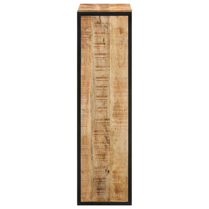 Skříň Na Obuv 50 X 30 X 110 Cm Masivní Mangové Dřevo Hnědá