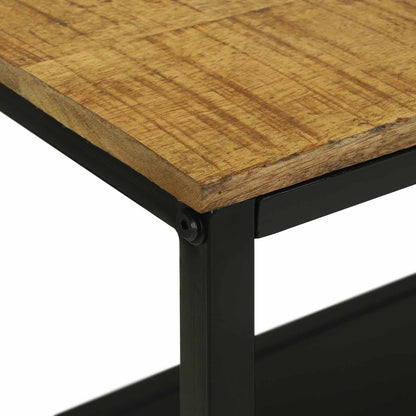 Knihovna 70 X 35 X 110 Cm Masivní Magnovníkové Dřevo