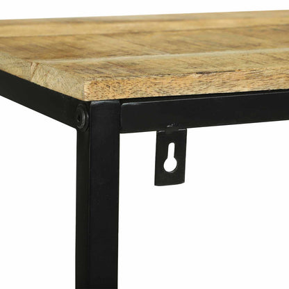 Knihovna 70 X 35 X 110 Cm Masivní Magnovníkové Dřevo