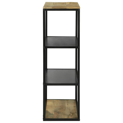 Knihovna 70 X 35 X 110 Cm Masivní Magnovníkové Dřevo
