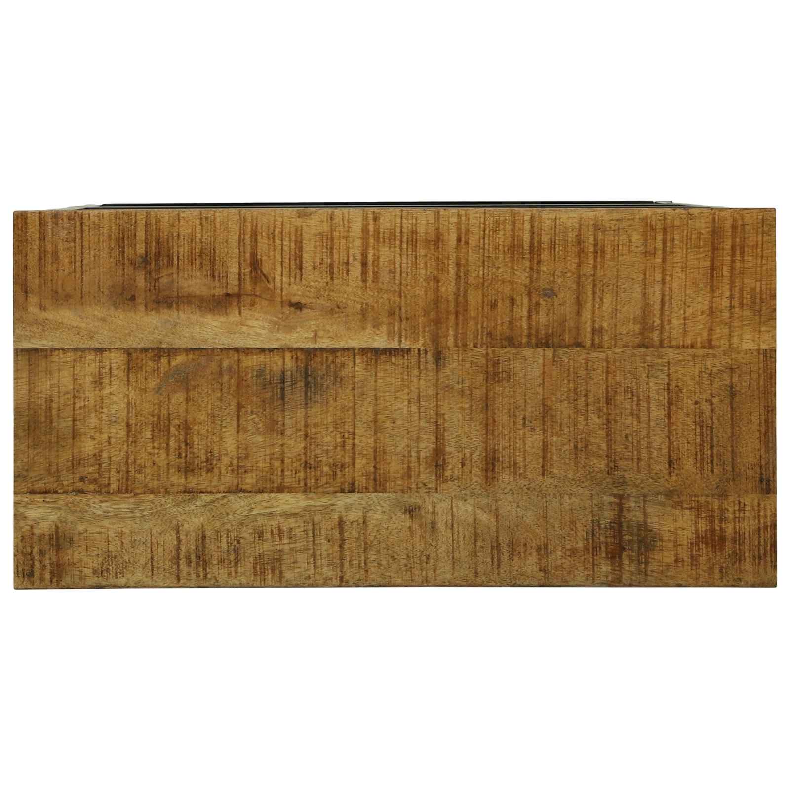 Knihovna 70 X 35 X 110 Cm Masivní Magnovníkové Dřevo
