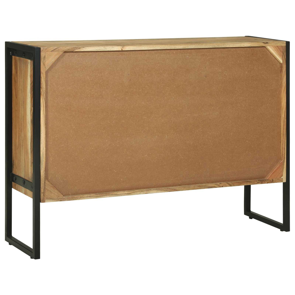 Servírovací Skříň 100 X 30 X 75 Cm Masivní Akáciové Dřevo