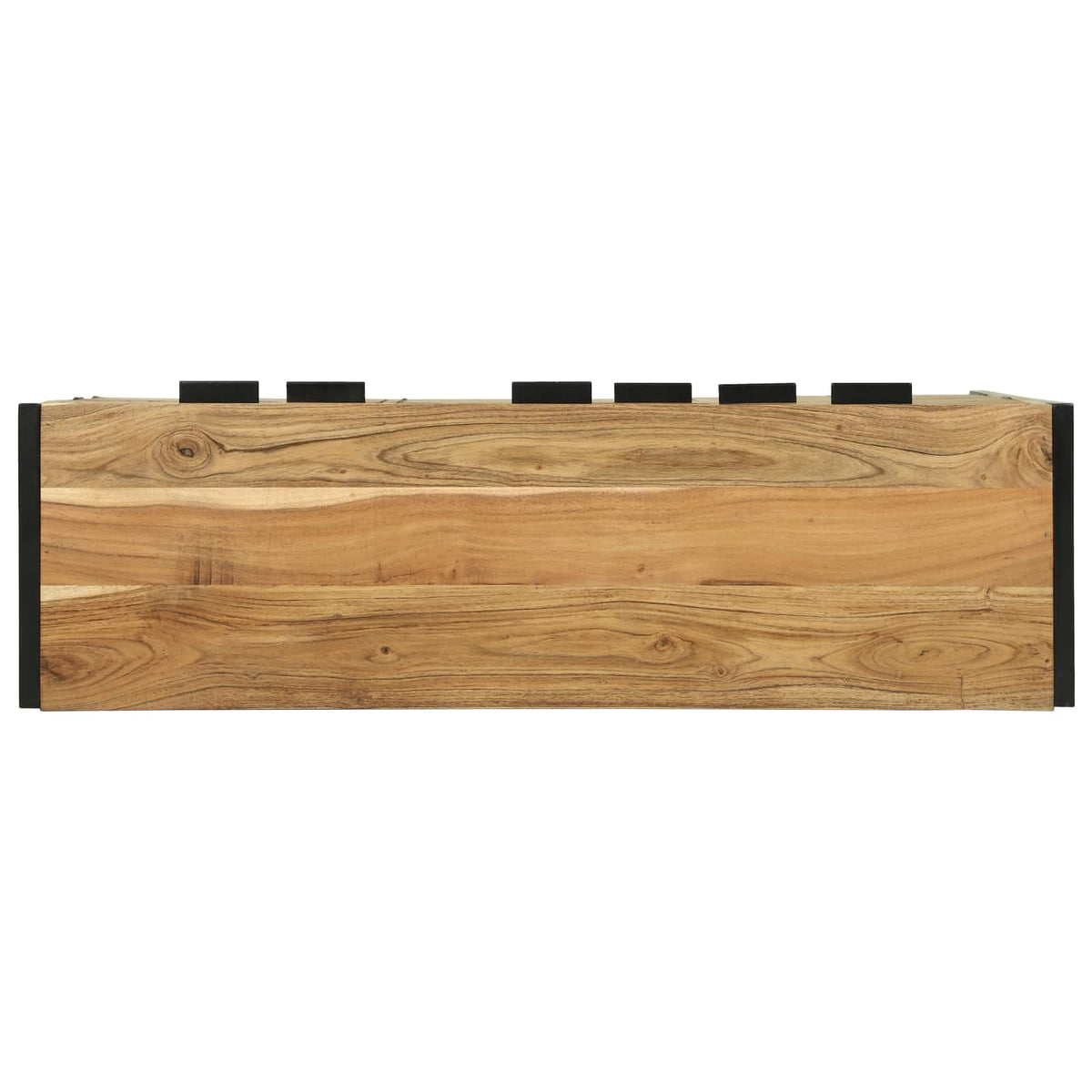 Servírovací Skříň 100 X 30 X 75 Cm Masivní Akáciové Dřevo