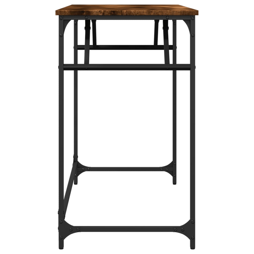 Psací Stůl 100 X 45 X 76 Cm Kompozitní Dřevo A Ocel
