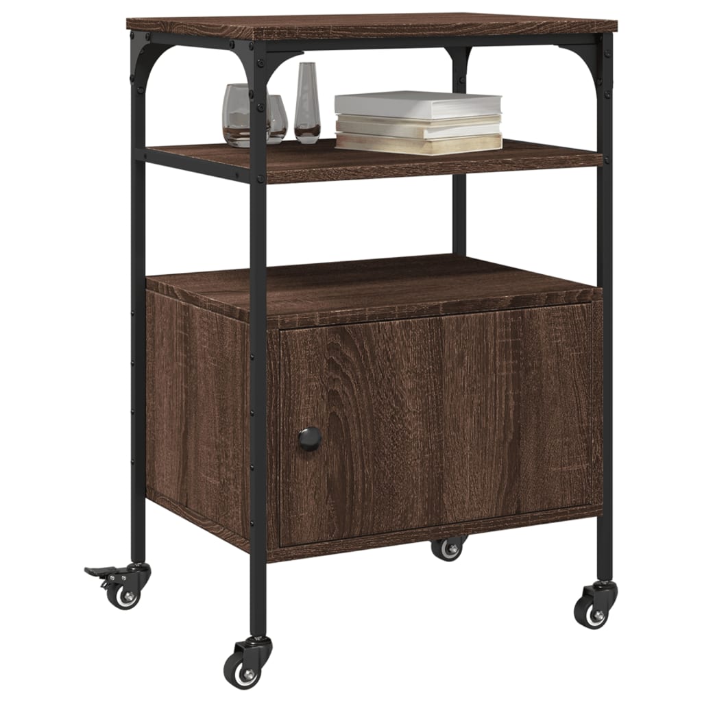 Stojan Na Tiskárnu 3Patrový 50 X 40 X 76 Cm Kompozit