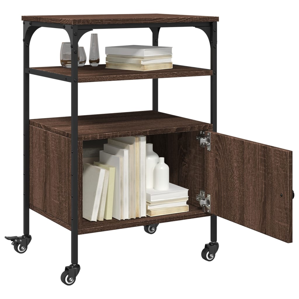 Stojan Na Tiskárnu 3Patrový 50 X 40 X 76 Cm Kompozit