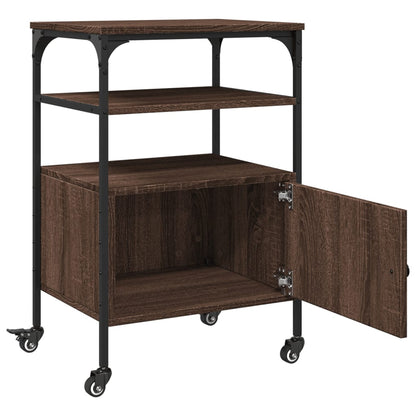 Stojan Na Tiskárnu 3Patrový 50 X 40 X 76 Cm Kompozit