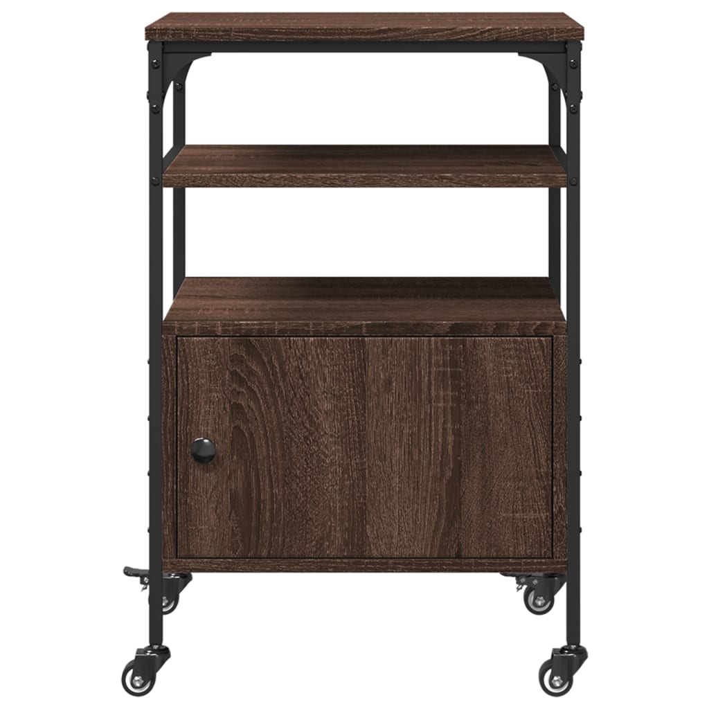 Stojan Na Tiskárnu 3Patrový 50 X 40 X 76 Cm Kompozit