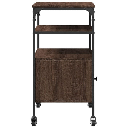 Stojan Na Tiskárnu 3Patrový 50 X 40 X 76 Cm Kompozit