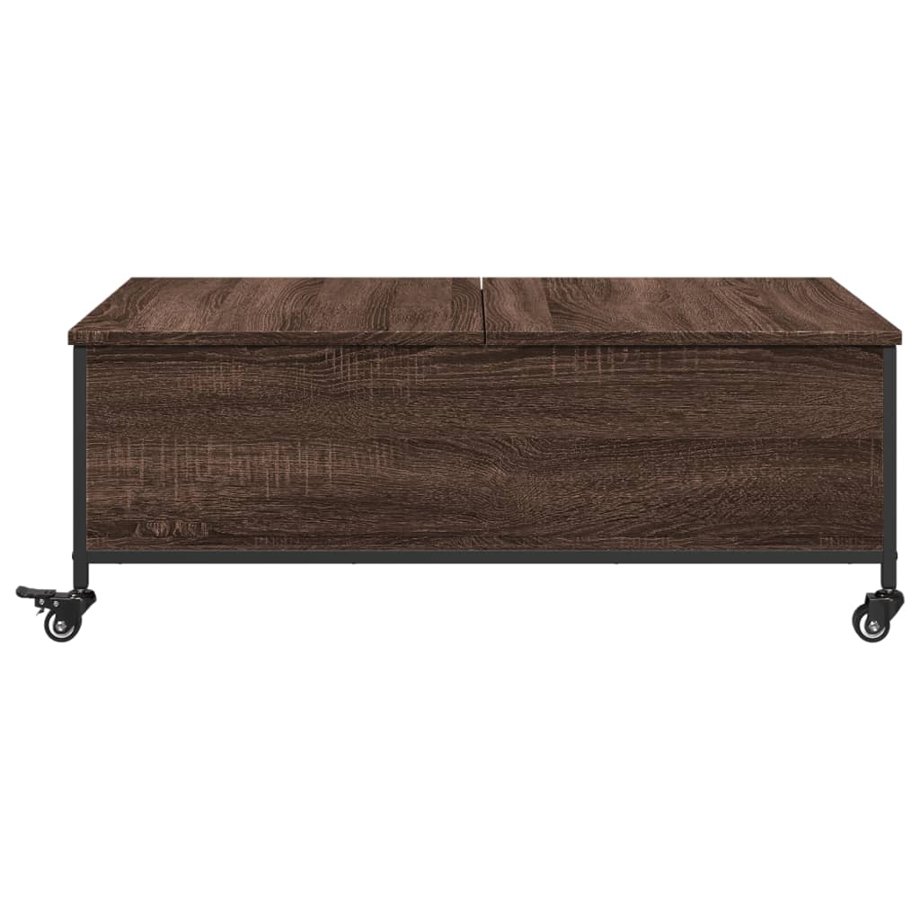 Konferenční Stolek Na Kolečkách 91X55X34 Cm Kompozit