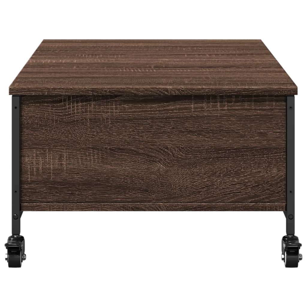 Konferenční Stolek Na Kolečkách 91X55X34 Cm Kompozit