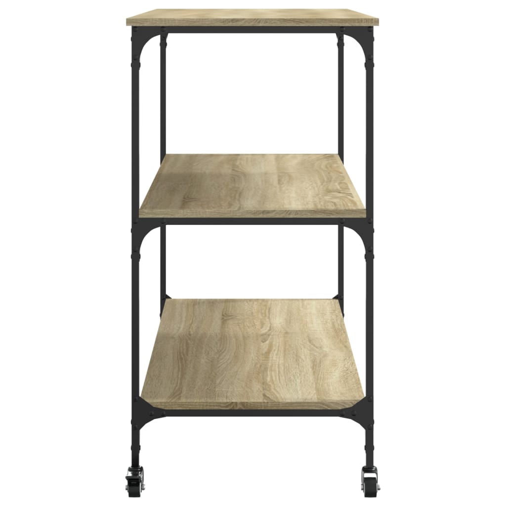 Kuchyňský Vozík 102 X 50 X 95 Cm Kompozitní Dřevo