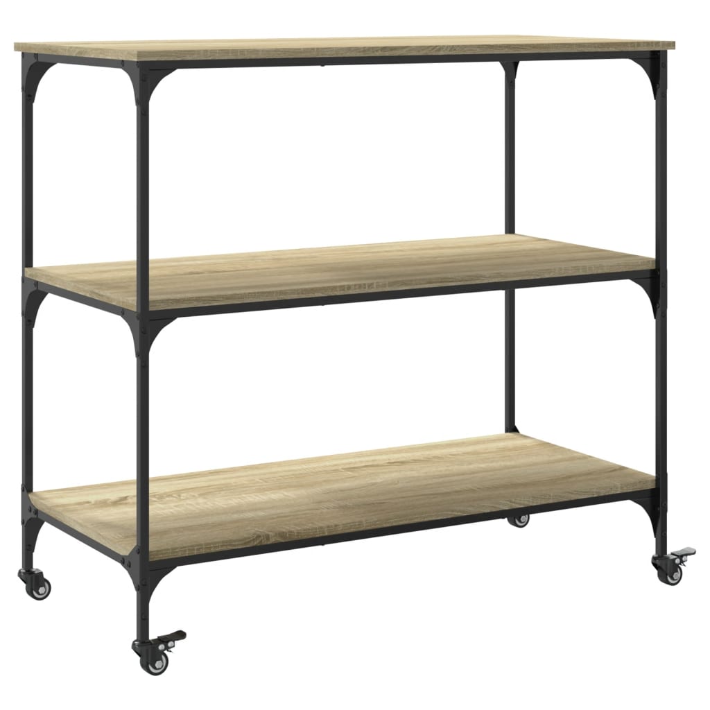 Kuchyňský Vozík 102 X 50 X 95 Cm Kompozitní Dřevo