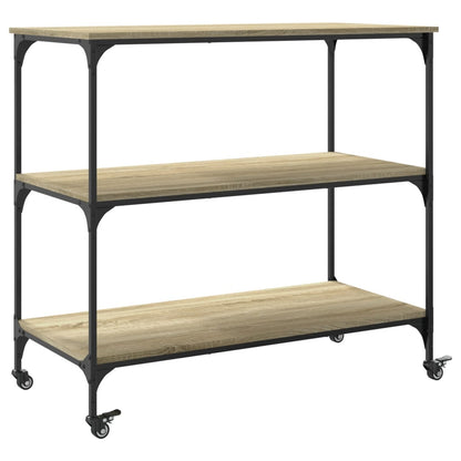 Kuchyňský Vozík 102 X 50 X 95 Cm Kompozitní Dřevo