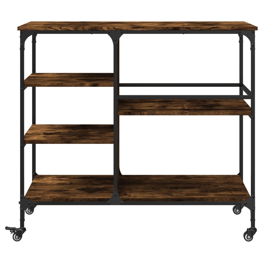 Kuchyňský Vozík 100 X 45 X 89,5 Cm Kompozitní Dřevo