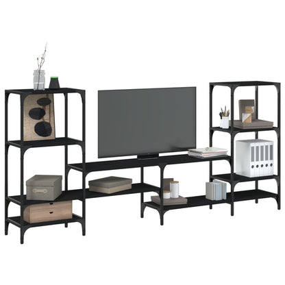 Tv Skříňka 206,5 X 28,5 X 95 Cm Kompozitní Dřevo