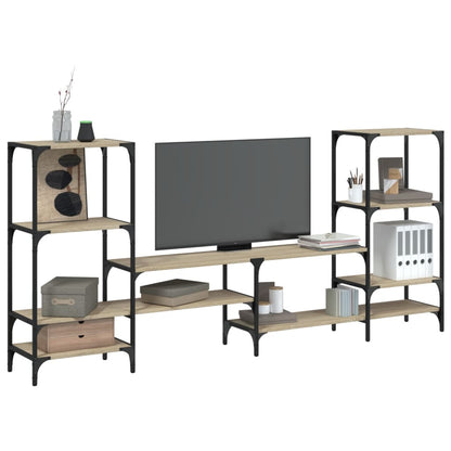Tv Skříňka 206,5 X 28,5 X 95 Cm Kompozitní Dřevo