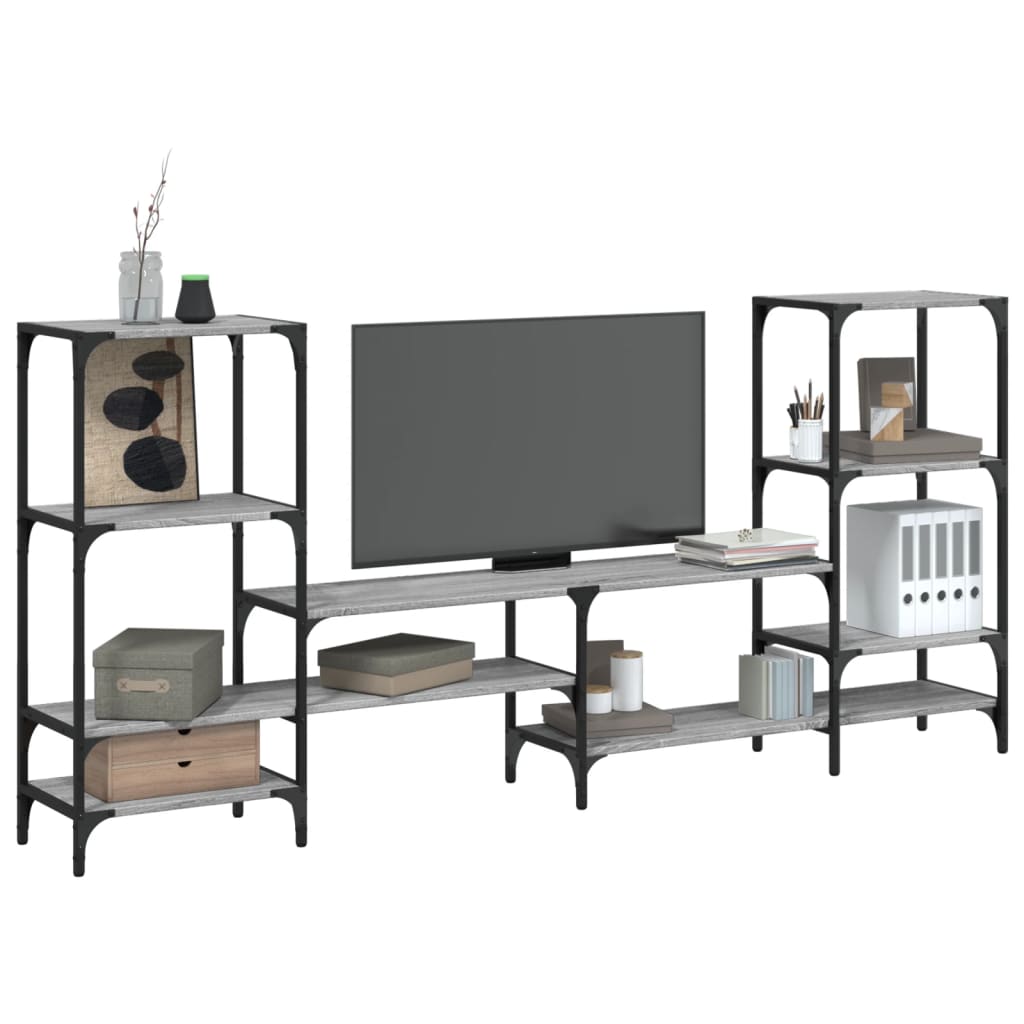Tv Skříňka 206,5 X 28,5 X 95 Cm Kompozitní Dřevo