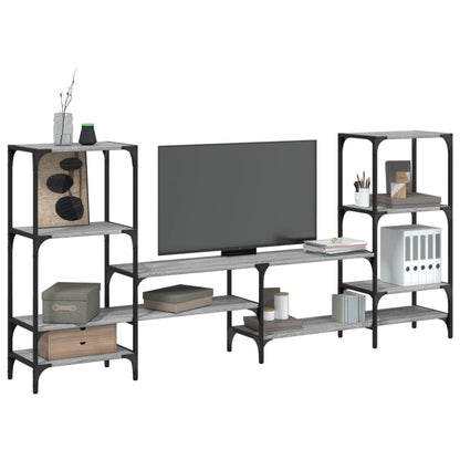 Tv Skříňka 206,5 X 28,5 X 95 Cm Kompozitní Dřevo