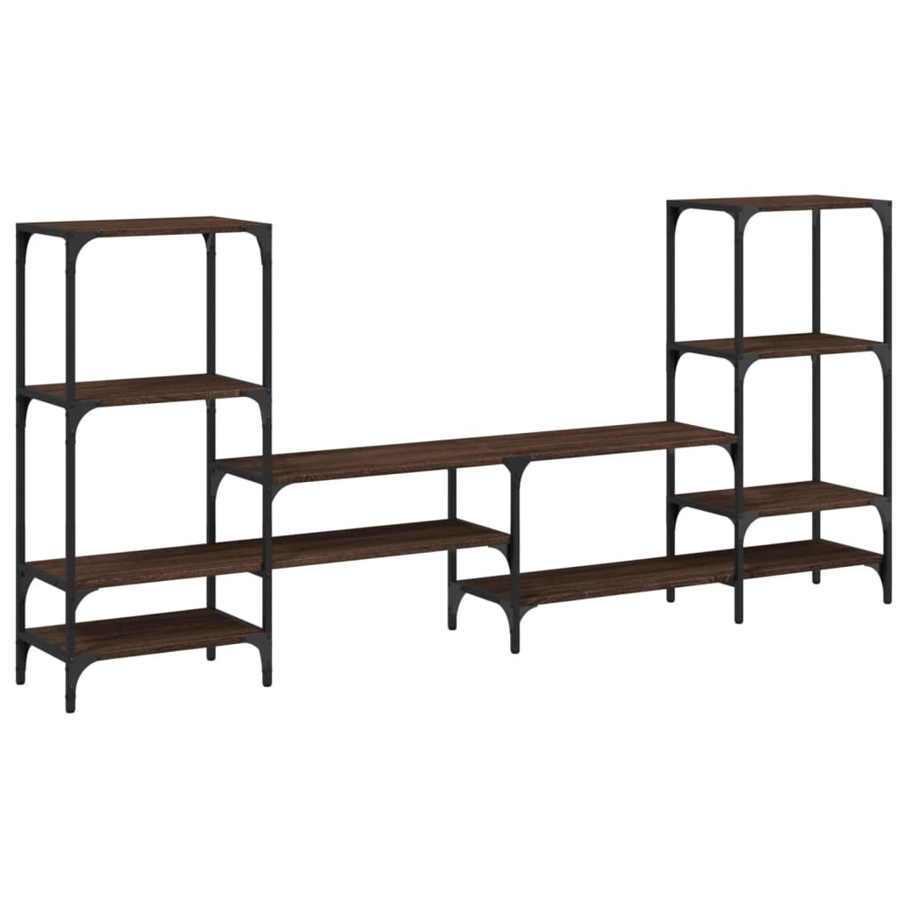 Tv Skříňka 206,5 X 28,5 X 95 Cm Kompozitní Dřevo