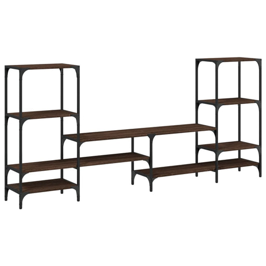Tv Skříňka 206,5 X 28,5 X 95 Cm Kompozitní Dřevo