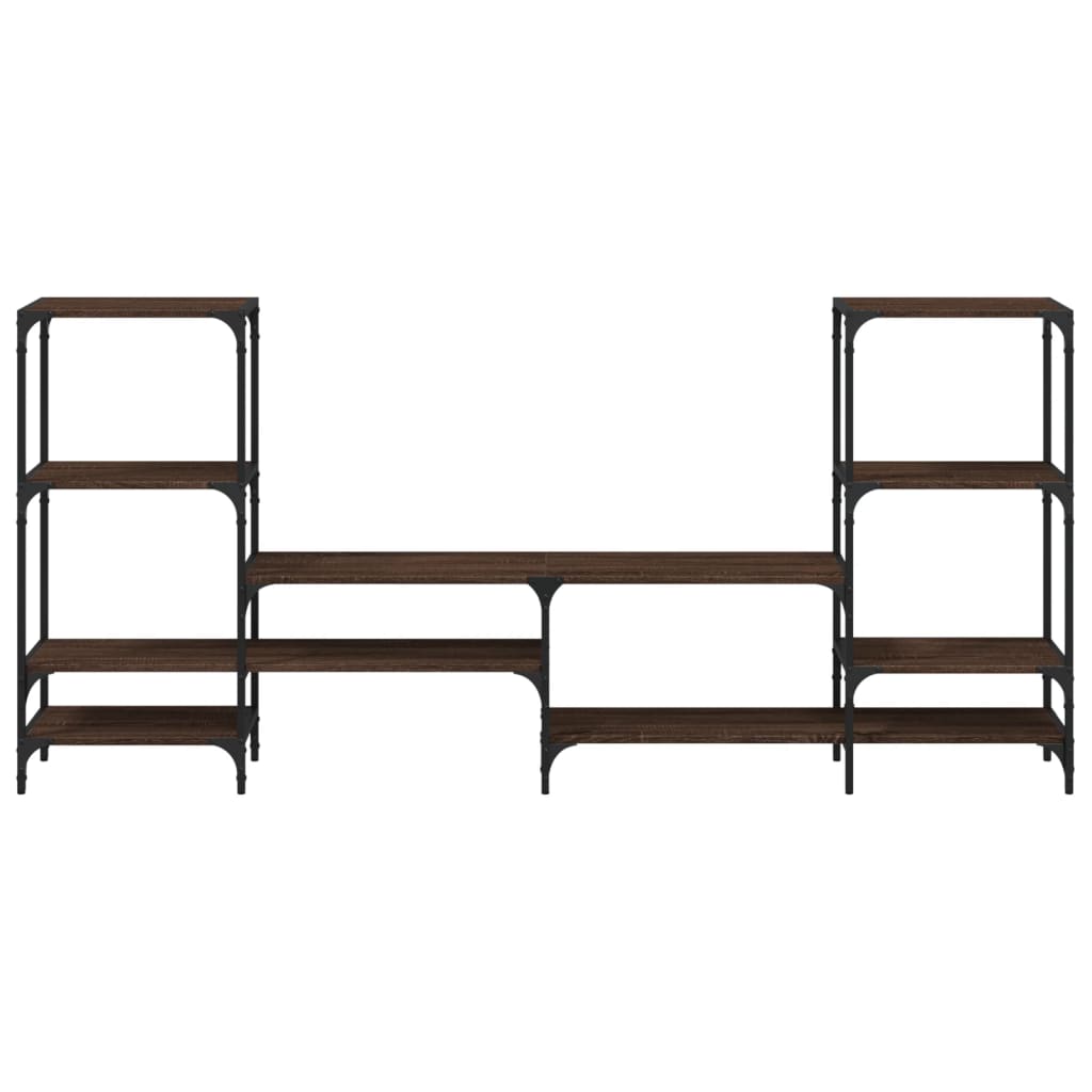 Tv Skříňka 206,5 X 28,5 X 95 Cm Kompozitní Dřevo
