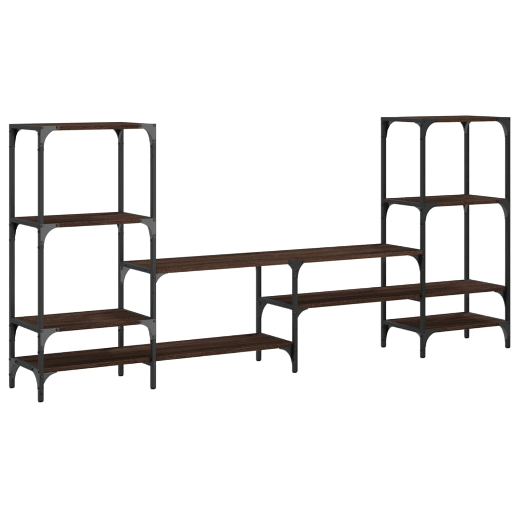 Tv Skříňka 206,5 X 28,5 X 95 Cm Kompozitní Dřevo