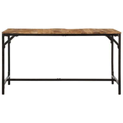 Jídelní Stůl 140X70X75 Cm Masivní Dřevo, Surové Mango