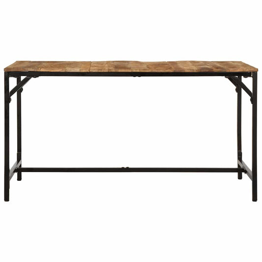 Jídelní Stůl 140X70X75 Cm Masivní Dřevo, Surové Mango
