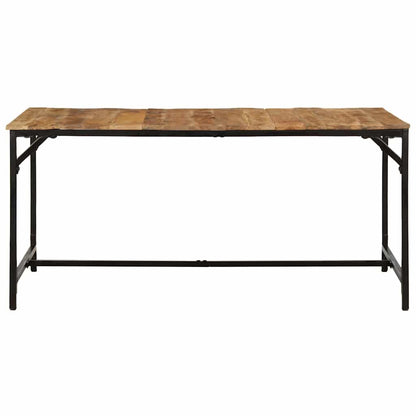 Jídelní Stůl 160X80X75 Cm Masivní Dřevo, Surové Mango