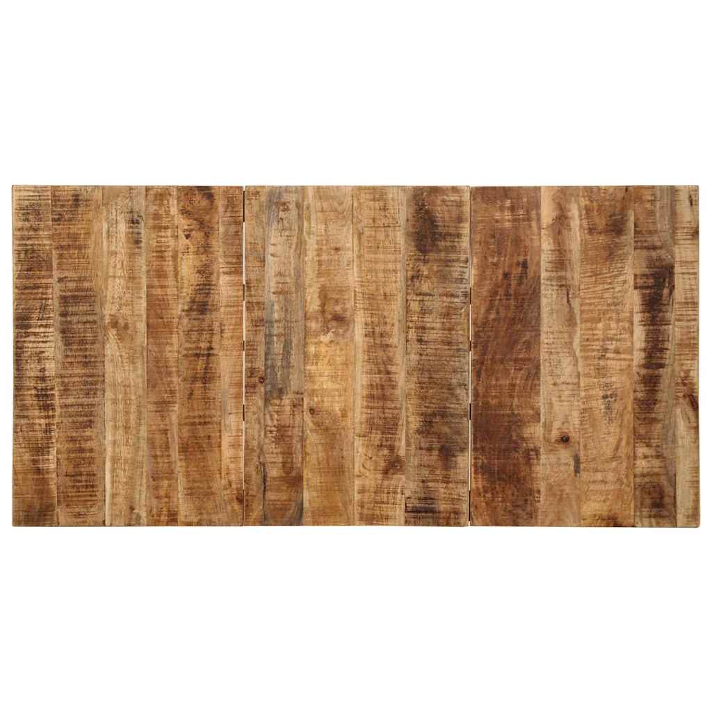 Jídelní Stůl 160X80X75 Cm Masivní Dřevo, Surové Mango