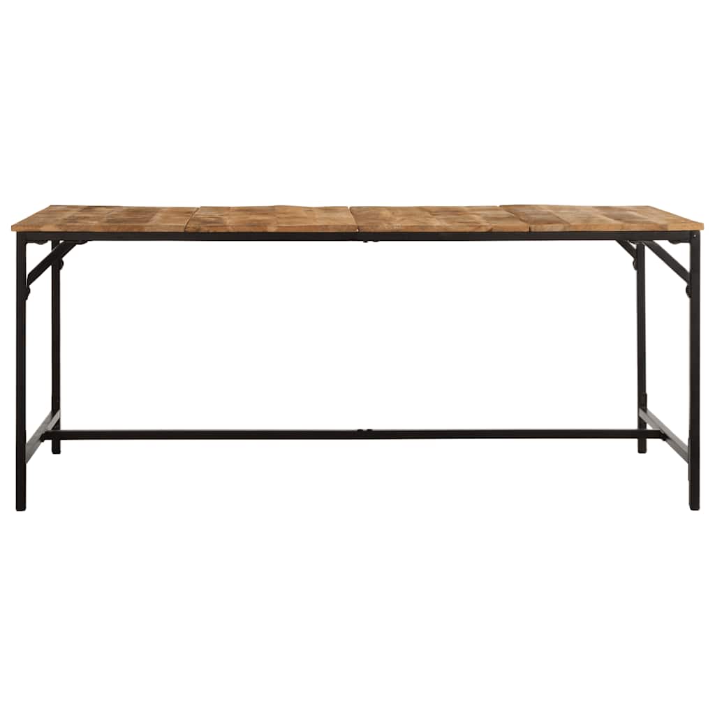 Jídelní Stůl 180X90X75 Cm Masivní Dřevo, Surové Mango