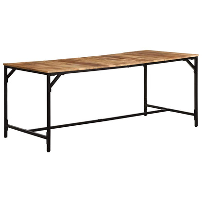 Jídelní Stůl 180X90X75 Cm Masivní Dřevo, Surové Mango