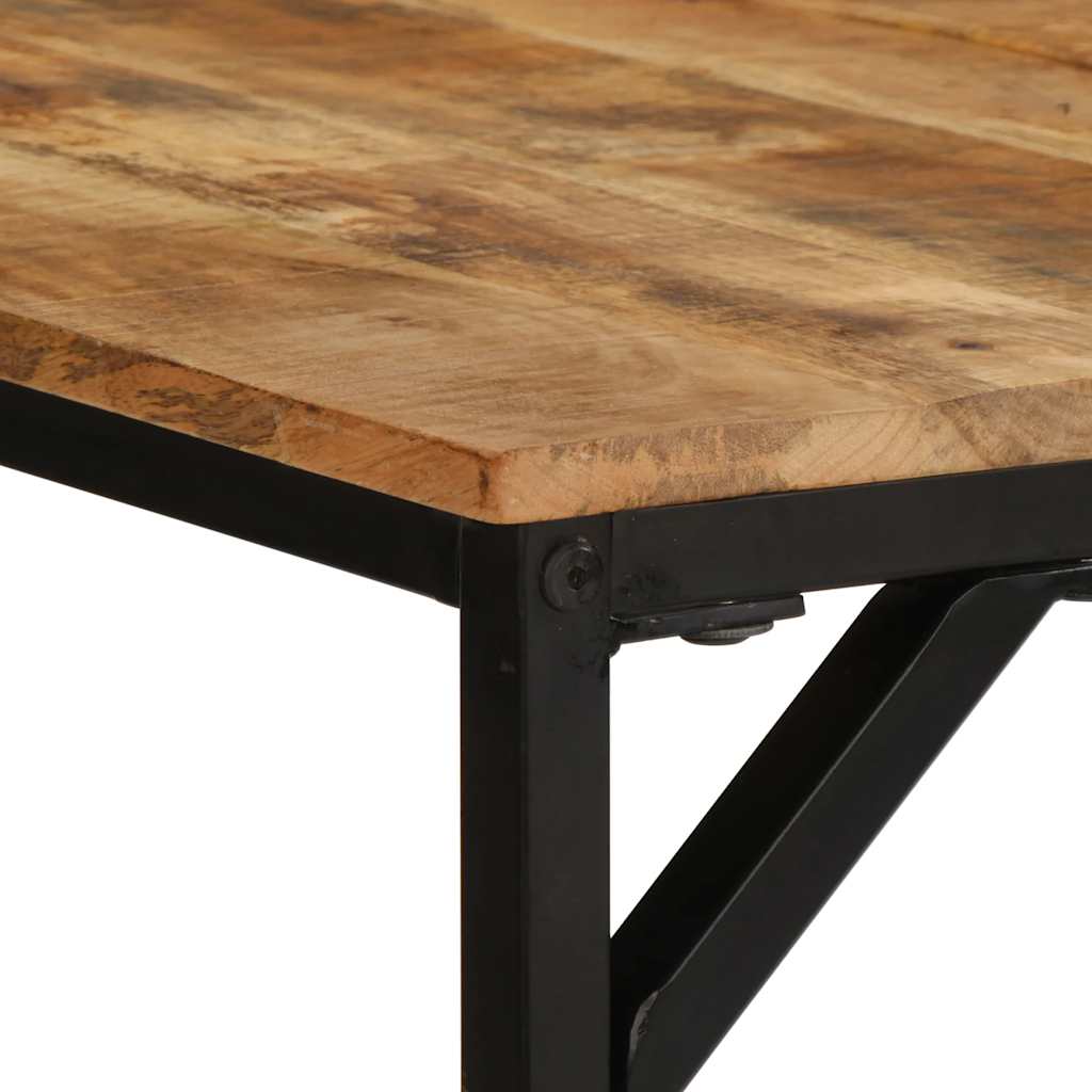 Jídelní Stůl 180X90X75 Cm Masivní Dřevo, Surové Mango