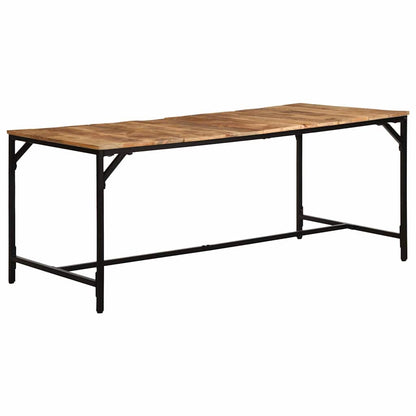 Jídelní Stůl 180X90X75 Cm Masivní Dřevo, Surové Mango
