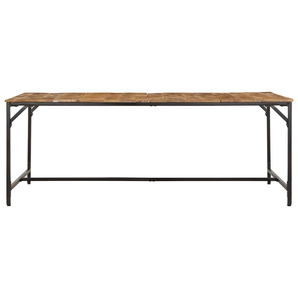 Jídelní Stůl 200X100X75 Cm Masivní Dřevo, Surové Mango